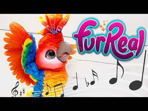 Видео: FurReal Friends Попугай Кеша