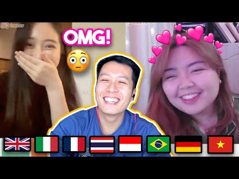 Видео: Индонезийский полиглот полюбился азиатским девушкам 🔥✌️