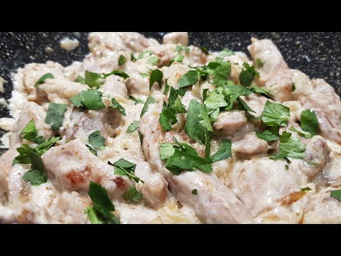 Видео: Я В НЕГО ПРОСТО ВЛЮБИЛАСЬ 🔥 Самое Вкусное МЯСНОЕ БЛЮДО 🔥 БЕФСТРОГАНОВ из ИНДЕЙКИ за 15 минут