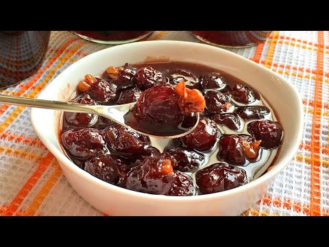 Видео: ВАРЕНЬЕ ИЗ ЧЕРЕШНИ С ГРЕЦКИМИ ОРЕХАМИ НА ЗИМУ (ОЧЕНЬ ВКУСНОЕ)