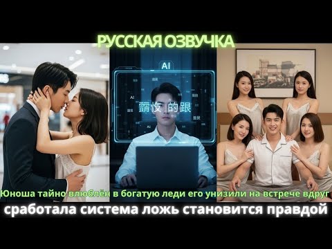 Видео: Юноша тайновлюблёнвбогатую ледиего унизили на встрече вдруг сработала система ложь становитсяправдой