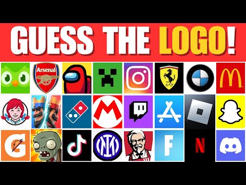 Видео: Сможете ли вы угадать все 250 известных логотипов? 🧠🔥