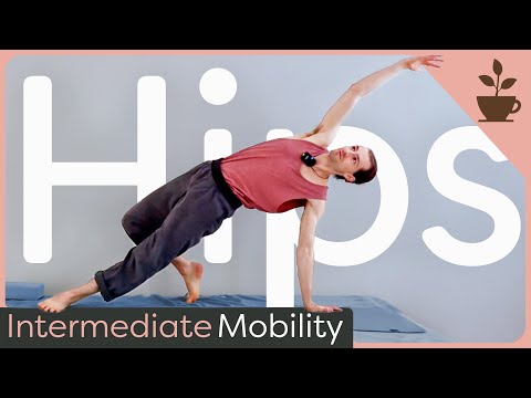 Видео: 25 мин. Йога и мобильность среднего уровня | Сила и мобильность бёдер | Асаны йоги для всего тела...