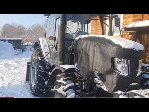 Видео: Впечатления о тракторе Lovol 904. запуск без подогрева в -18°.Плюсы и минусы/Семья Фетистовых