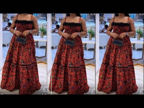 Видео: Как раскроить и сшить карибское платье макси (подробно и понятно для начинающих) #oma #мода #карибы