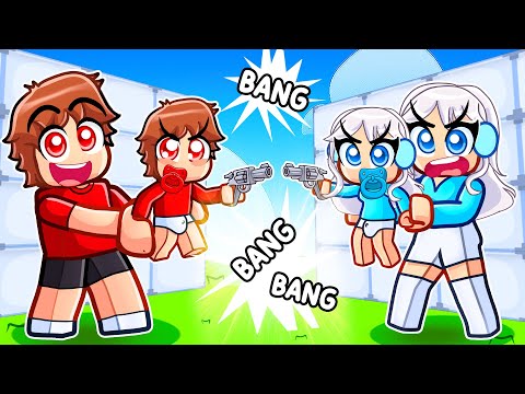 Видео: Бэби Теки встречает Бэби Эшли в Roblox Rivals...