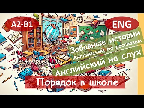 Видео: Порядок в школе. Весёлый английский. Для начинающих(А2) Английский на слух.
