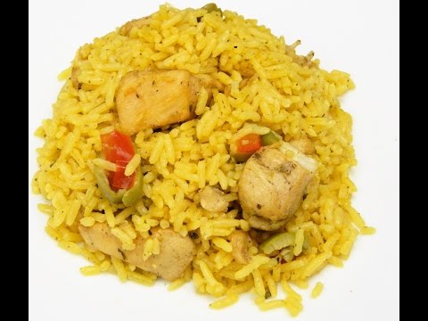 Видео: Как приготовить пуэрториканское блюдо «Аррос кон Полло» (рис с курицей)