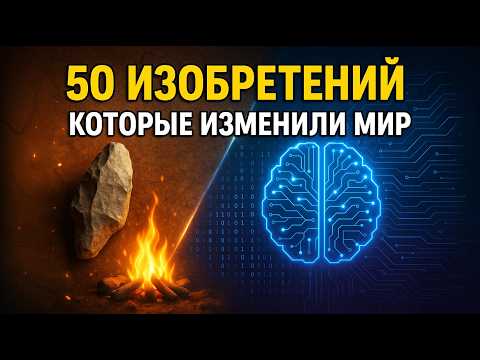 Видео: От огня до искусственного интеллекта — 50 изобретений, изменивших судьбу человечества
