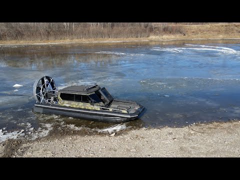 Видео: Установили поддув и импеллер на тяжелую аэролодку. 24.10.18