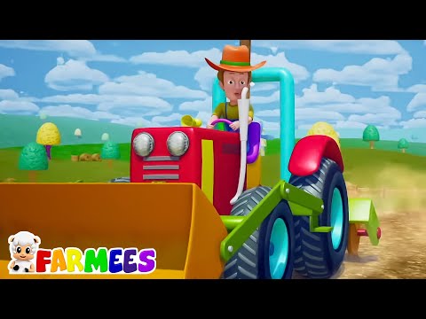 Видео: Колела на The Трактор + Колекция от Предучилищни видеоклипове за деца
