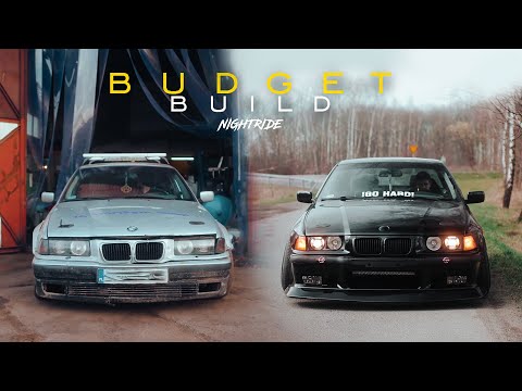 Видео: BMW E36 перезагрузка за 10 минут | Проект за 2 дня | NIGHTRIDE 4K