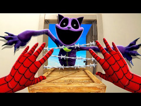 Видео: Создание базы против CATNAP — Bonelab VR Mods