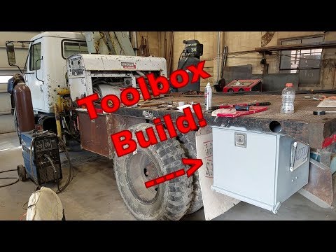Видео: Изготовление ящика для инструментов для грузовика (для моего сварочного грузовика)