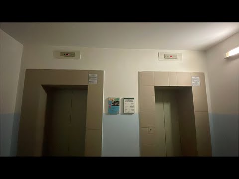 Видео: Лифты КМЗ ≈2006г.в г/п 630, 400кг | бульвар Есенина 5 п4 | 22.06.2025