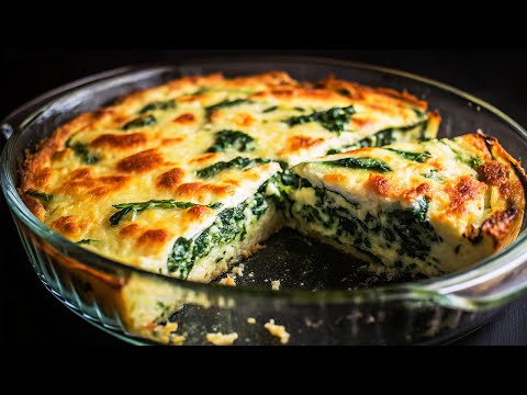 Видео: Боже, как вкусно! Удивительно, что можно сделать из картофеля и шпината! Так легко!