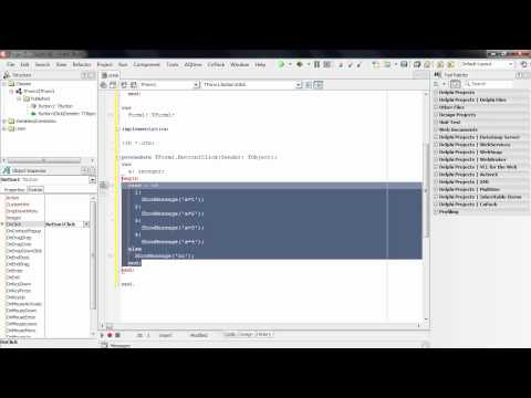 Видео: #3 Программирование в Delphi. Условия и циклы