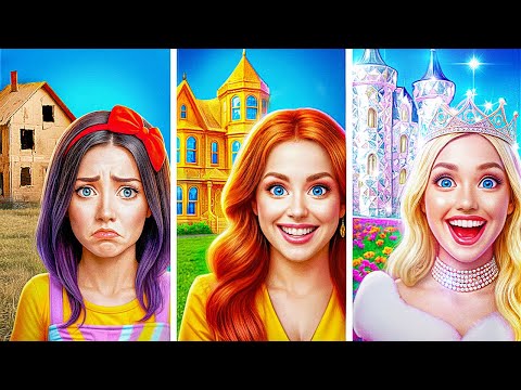 Видео: БЮДЖЕТ 💸 против РОСКОШЬ 💎 против КОРОЛЕВСКАЯ 👑 ТАЙНАЯ КОМНАТА: СТРОИТЕЛЬНЫЙ ЧЕЛЛЕНДЖ от 123 GO!