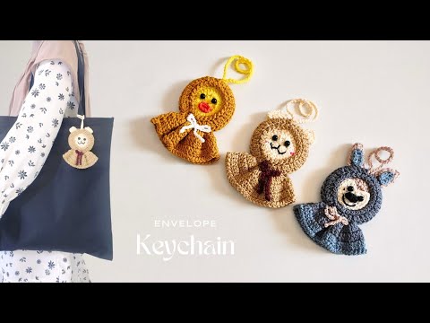 Видео: последние вязаные крючком, современные брелоки (субтитры)