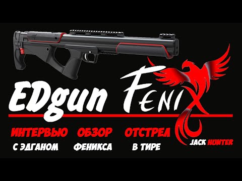 Видео: Обзор EDgun Fenix \ Феникс 25' Интервью с Эдганом - Тестовый отстрел в тире.