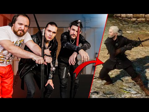 Видео: Мастера меча повторили движения Геральта из Ведьмак 3 - разбор ведьмачьей техники фехтования