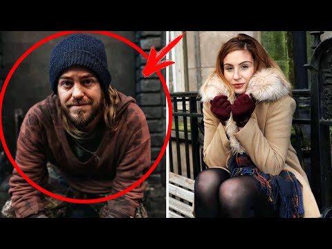 Видео: Бомж отдал последние 3-бакса ночью ей на ТАКСИ, и вскоре его жизнь ИЗМЕНИЛАСЬ...