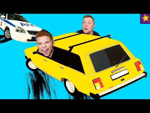 Видео: ЛАДА САРАЙ против Полиции и ЗИЛ с Грузом !!! Как ИГОРЬ МИССИИ Проходил?