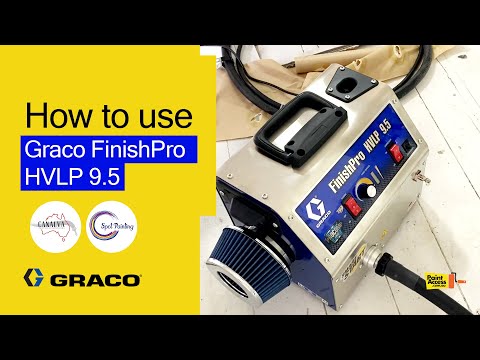 Видео: Руководство по настройке краскораспылителя Graco HVLP 9.5 Procomp