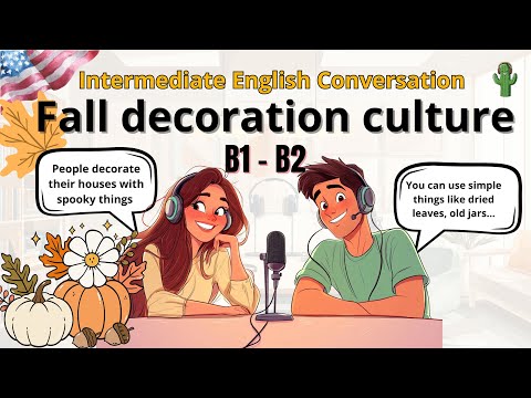 Видео: Осенняя культура США | Подкаст на английском | B1-B2