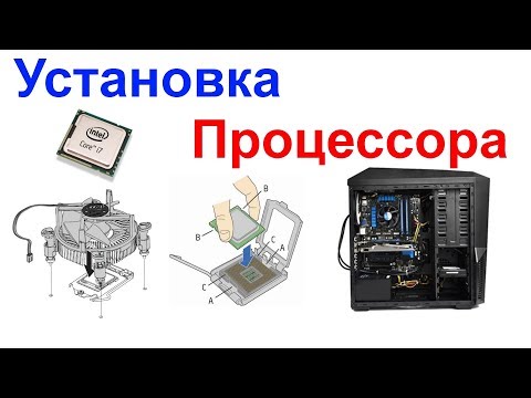 Видео: Как установить или заменить процессор на компьютере !!! Самоделкин !!!