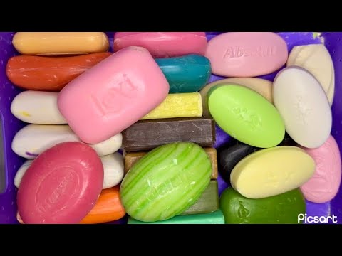 Видео: ASMR 🔪Cutting dry soap 🧼Резка сухого мыла♥️💜🤍💛💙🤎🧡💚🩷