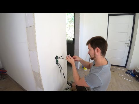 Видео: ВСЯ электрика в доме! Полный процесс от щитка до розеток (+смета)
