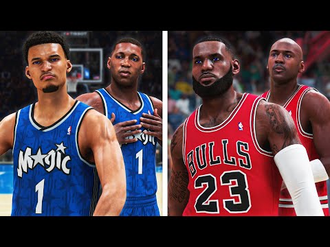 Видео: НБА. Но каждый номер на футболке — это команда