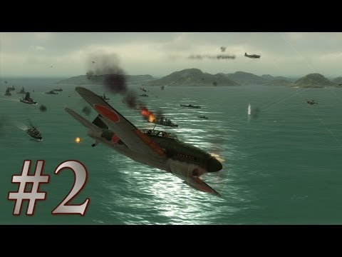 Видео: Прохождение Battlestations: Midway, Оборона Филиппин (2).