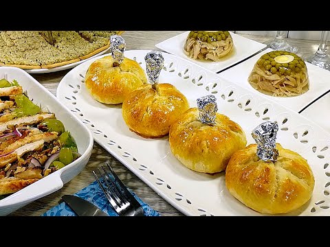 Видео: Из ОДНОЙ КУРИЦЫ - Целый Праздничный Стол. Новый год 2022