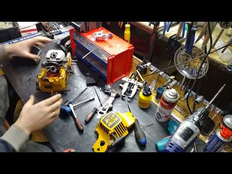 Видео: Бензопила PARTNER 351,с редкой комплектацией!!Без герметика