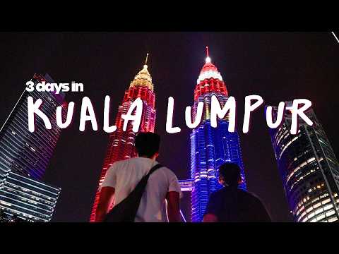 Видео: Видеоблог о Куала-Лумпуре | 3 дня с ценами! | Лучшая еда, башни-близнецы Петронас, пещеры Бату | ...