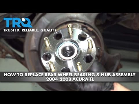 Видео: Как заменить подшипник задней ступицы и ступицу в сборе на Acura TL 2004-2008 годов