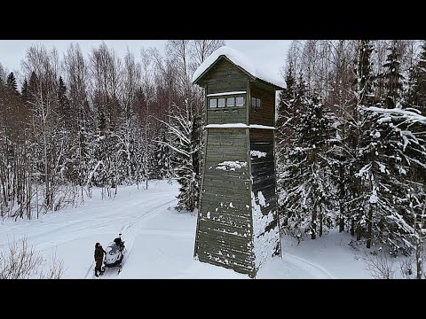 Видео: ОГРОМНАЯ ТАЁЖНАЯ ИЗБА. ЖИВУ ОДИН в ГЛУХОМ ЛЕСУ! МОРОЗ -25. Привёз снегоубощик KETTAMA 500 PRO