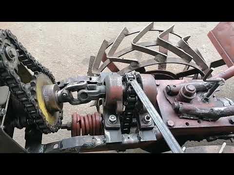 Видео: Обзор старой мотофрезы.