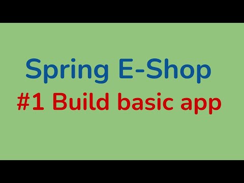 Видео: Разработка интернет-магазина на Spring Framework