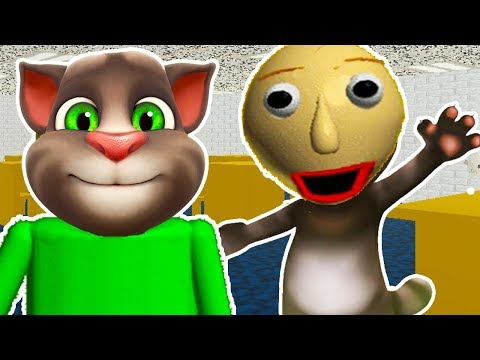 Видео: БАЛДИ - ГОВОРЯЩИЙ ТОМ ! - Baldi's Basics Mod: Talking Tom's Schoolhouse [Балди Мод]