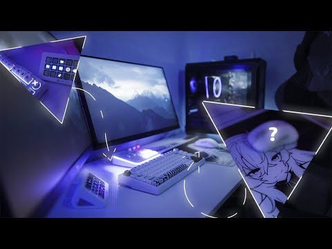 Видео: СОБРАЛ ЧЕРНО-БЕЛОЕ ИГРОВОЕ МЕСТО | Zone 51 Trine RGB | Darmoshark | Дарк Проджект | Maono | Ajazz