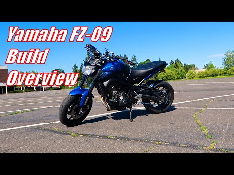Видео: Обзор сборки Yamaha FZ-09 | Список модификаций