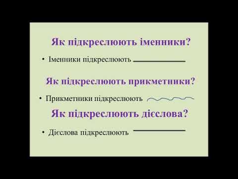 Видео: Узагальнення про частини мови.