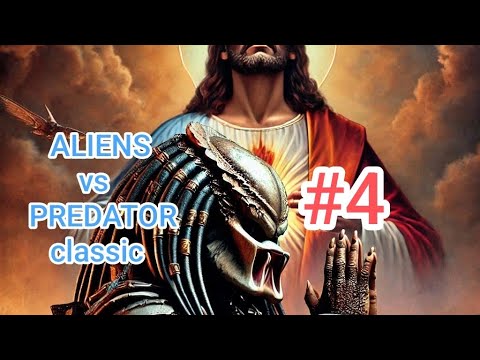 Видео: Aliens vs Predator (1999) | ВЫСОКАЯ сложность | #4 Чужой против дьявола, или чужой с пропиской Земли