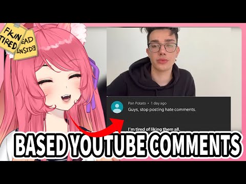 Видео: Kitsu реагирует на лучшие комментарии VaazkL на YouTube | Реакция Vtuber на мемы