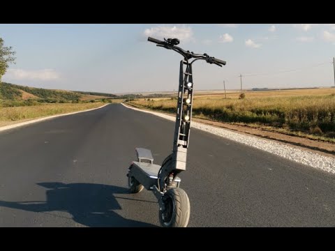 Видео: 115 км на электросамокате Zerx V2 pro на одном заряде по трассе.
