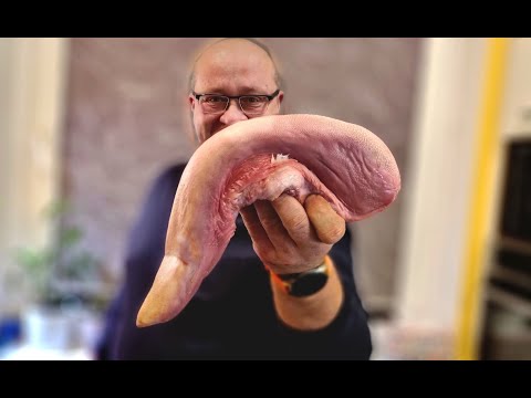 Видео: Говяжий Язык. Как вкусно приготовить говяжий язык. Как почистить/(для новичков )и не только!