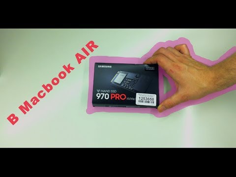 Видео: Новый SSD в MacBook Air a1466!!!